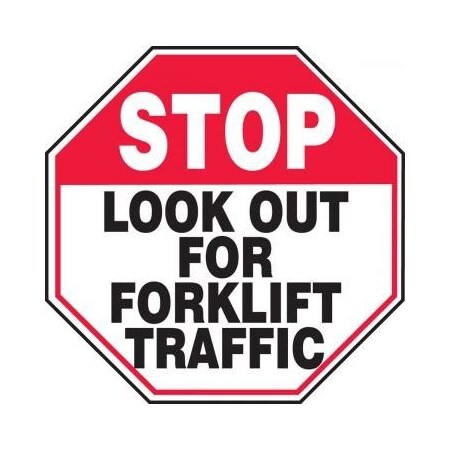 STOP SAFETY SIGN LOOK OUT FOR MVHR948VP